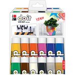 Set peinture acrylique DO IT Craft Paint, 12 x 36 ml