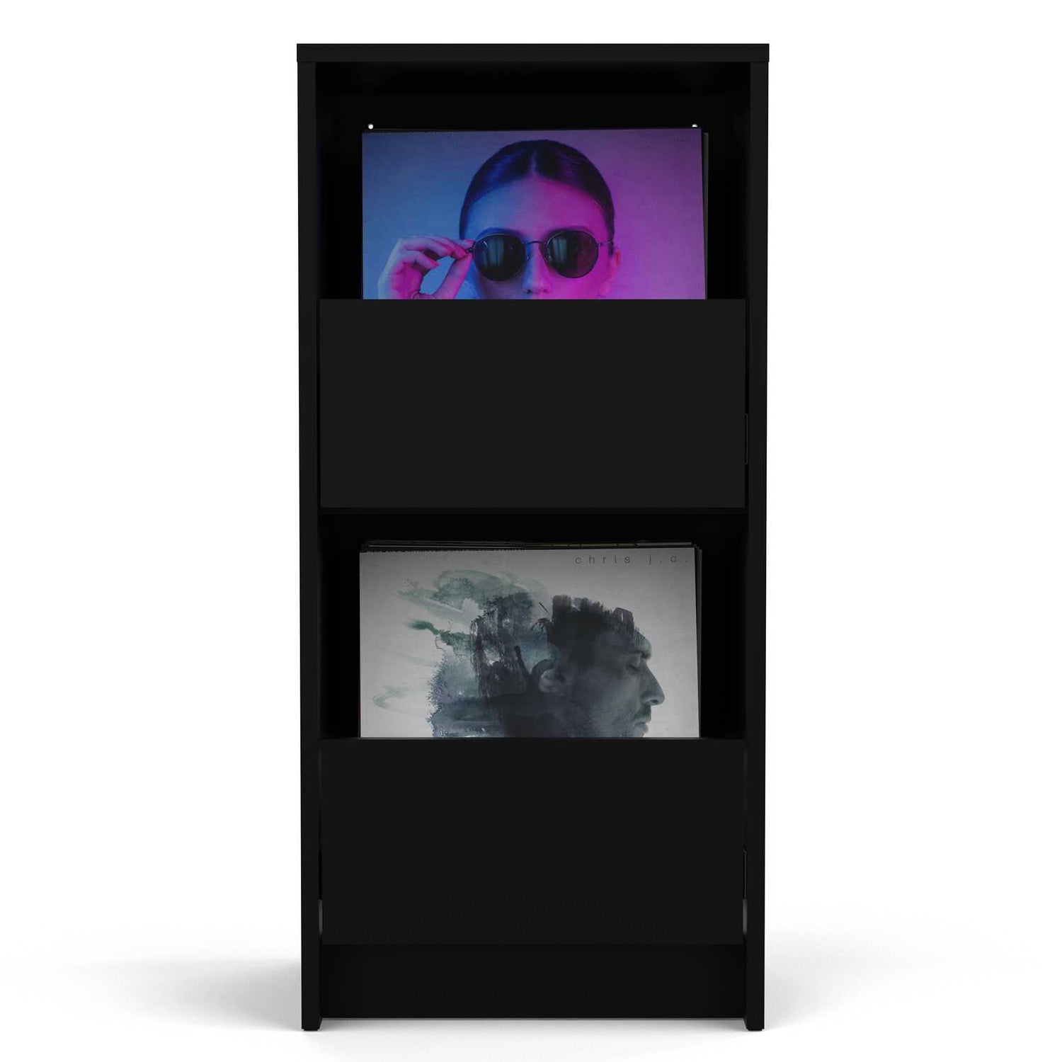 Glorious Vinyl Vault Black platenkast