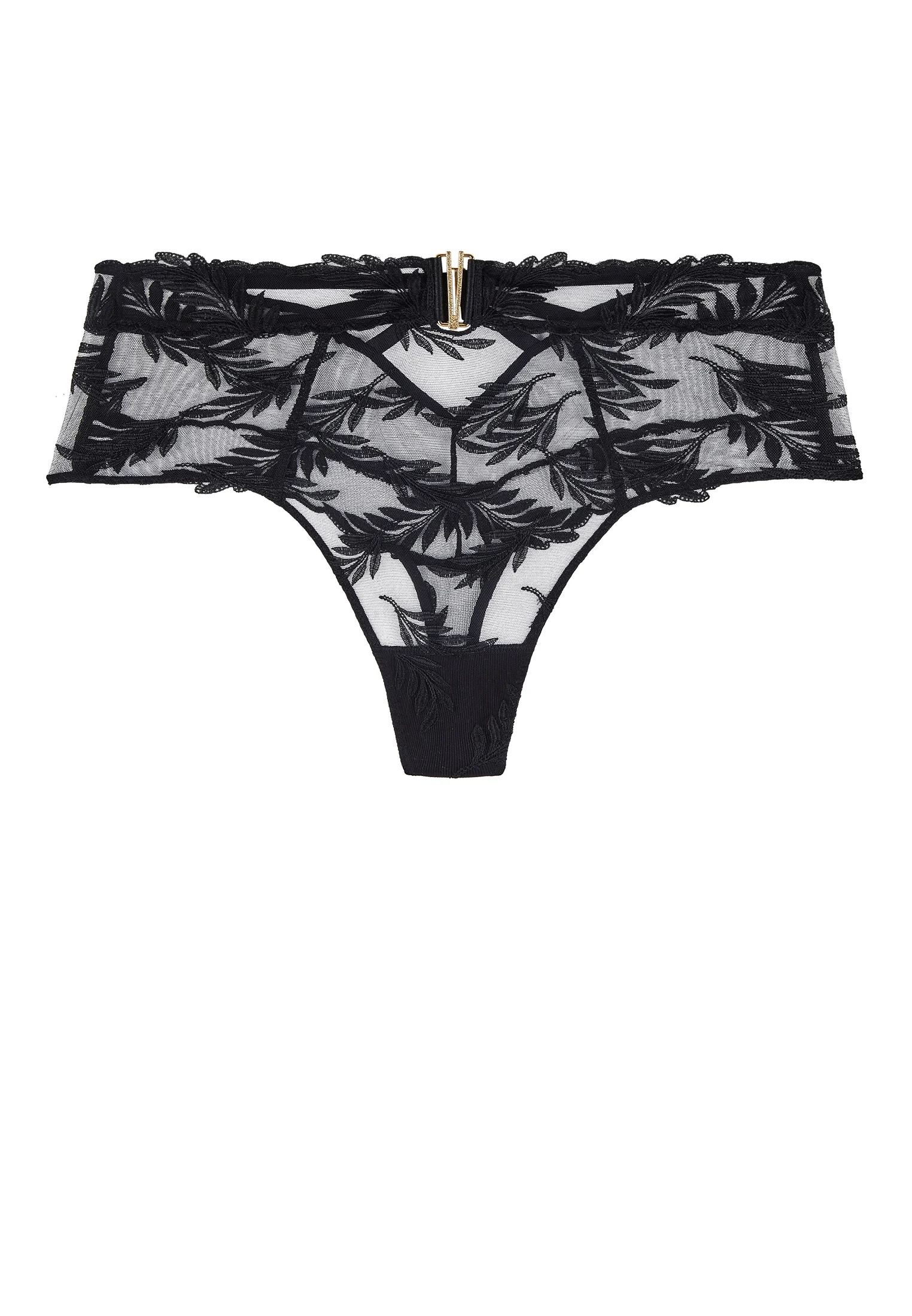 QUEEN OF SHADOW - Culotte taille haute | Noir