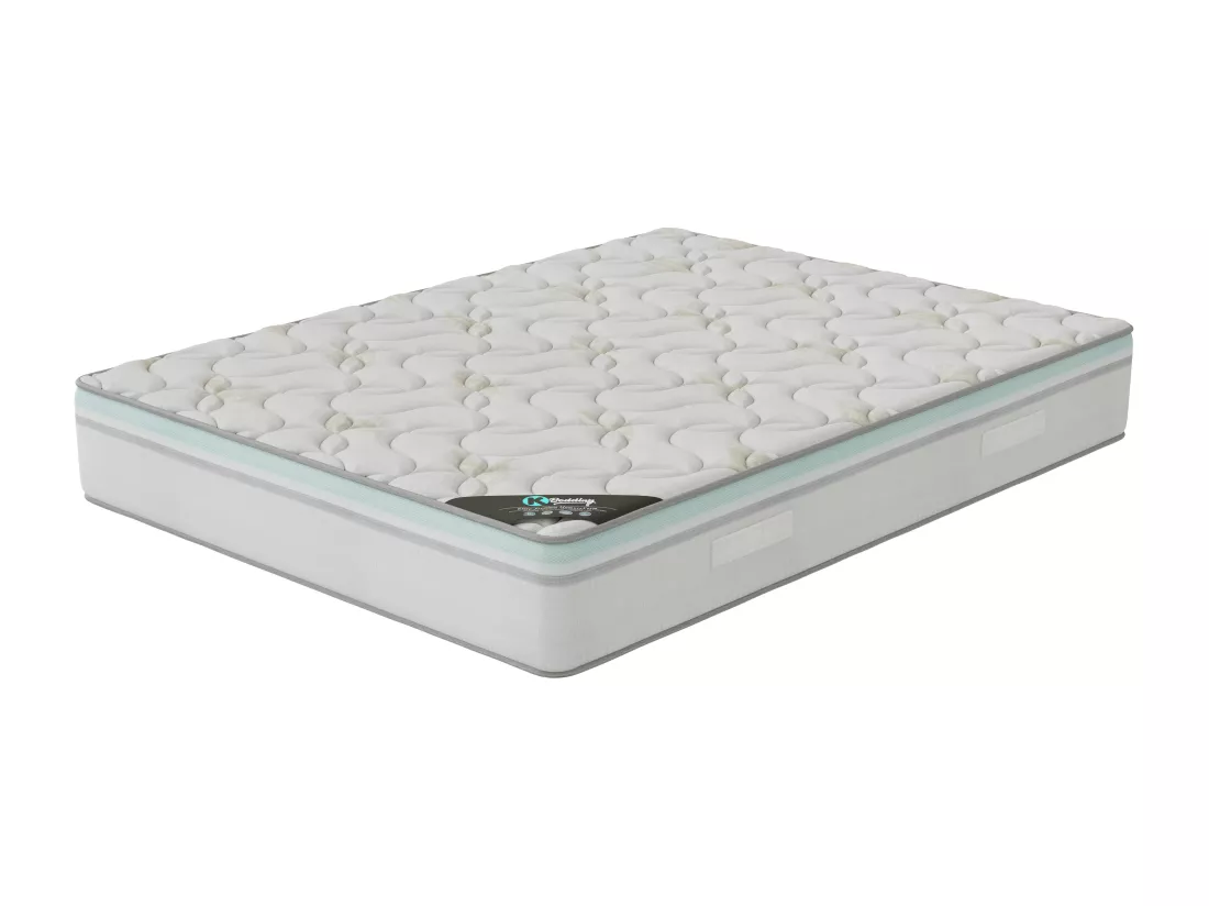 Ensemble matelas AloeVera + sommier 120x190 hauteur 27cm