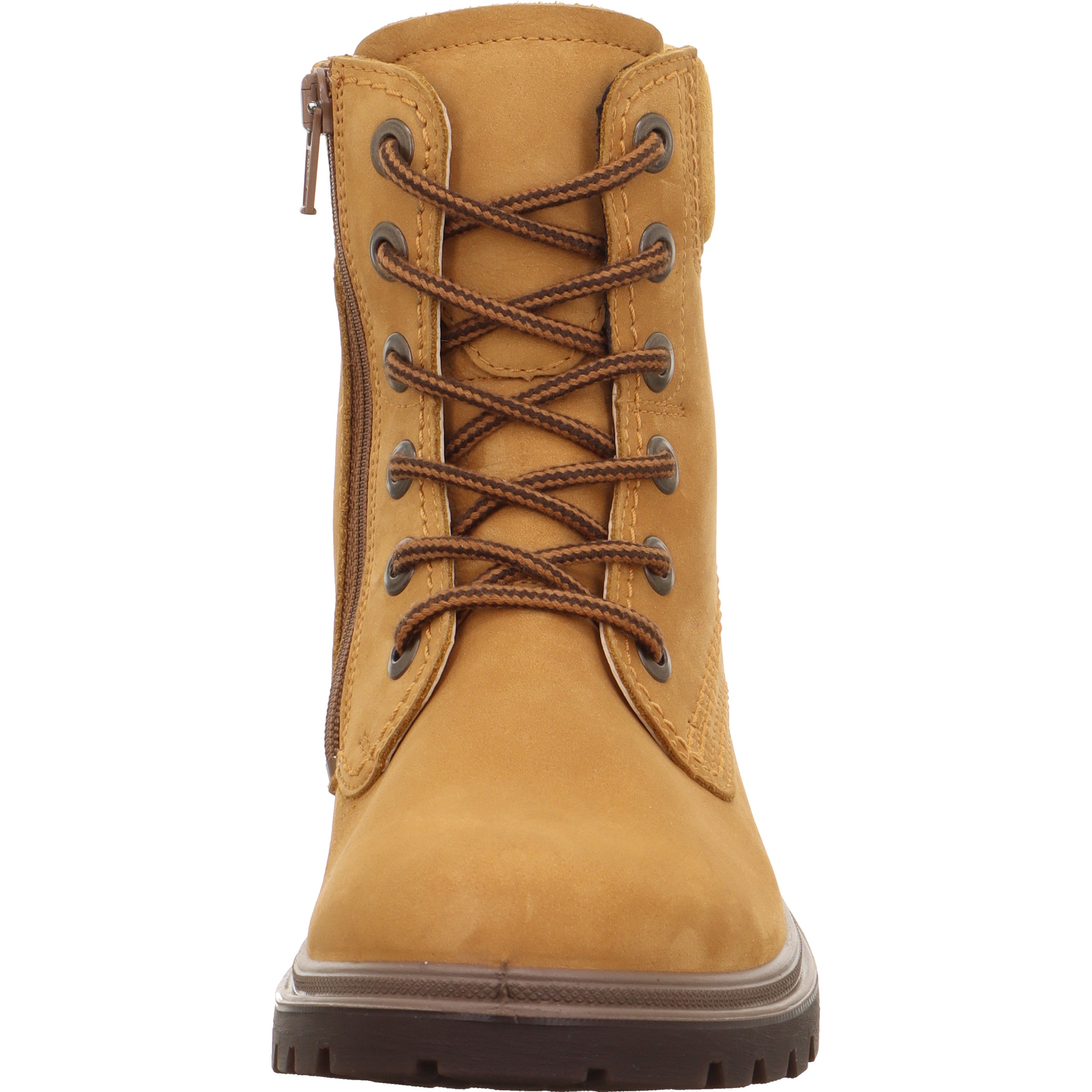 legero MONTA Damen  Schnürboots mit Reißverschluss - Farbe: Daino - Größe: 40