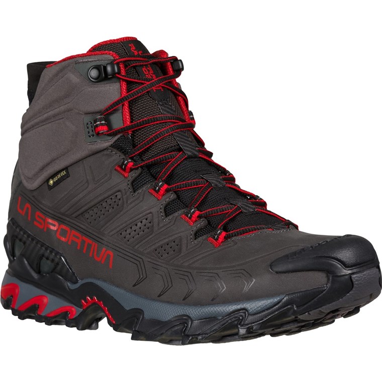 La Sportiva Ultra Raptor II MidLeather GTX Carbon/Tango Red