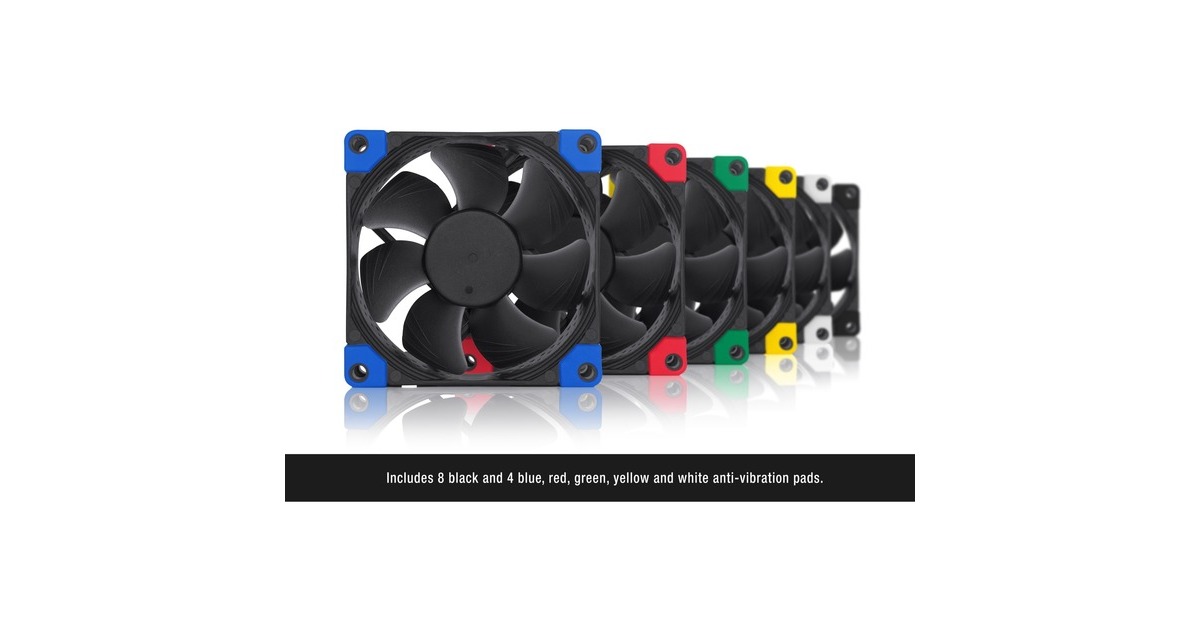 NoctuaNF-A8 PWM chromax.black case fan  (Zwart, 80 x 80 x 25 mm)