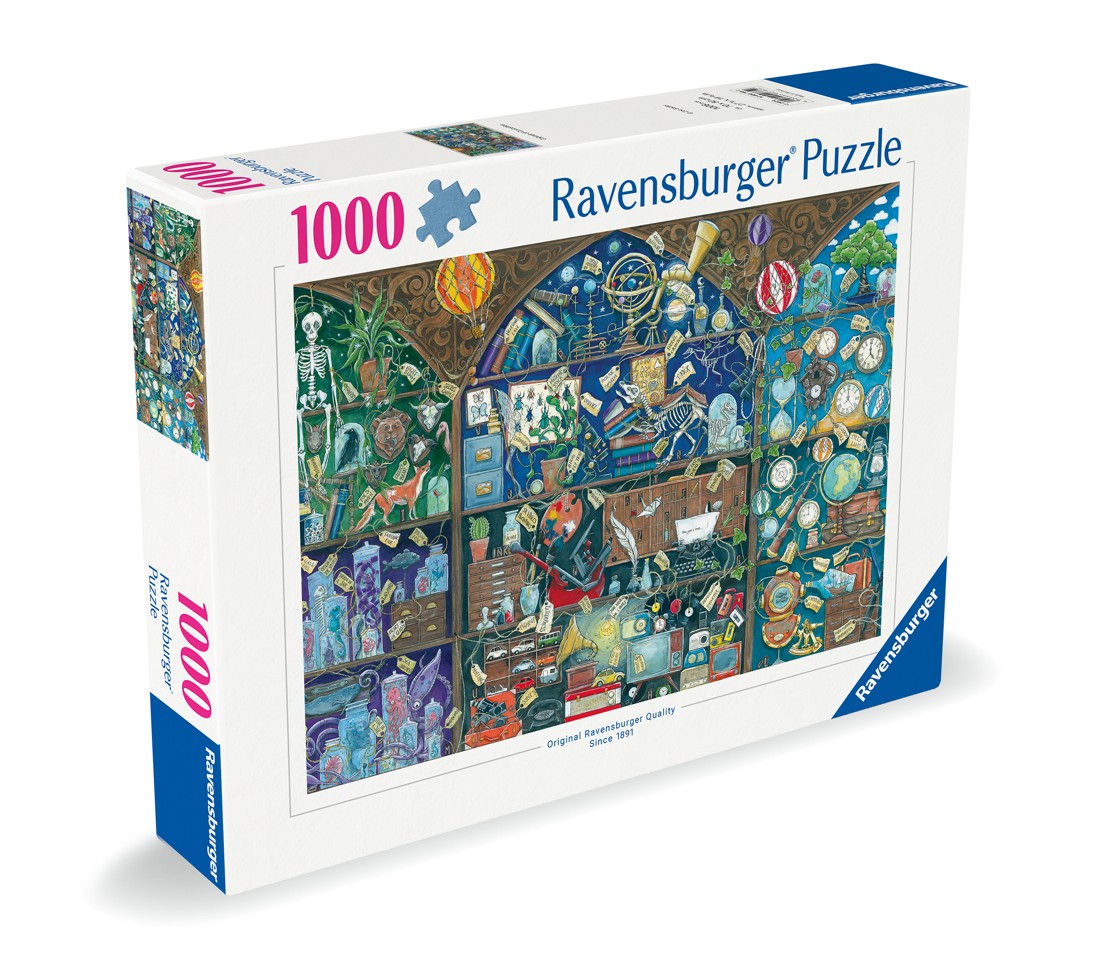 Ravensburger - Puslespil Cabinet Of Curiosities 1000 brikker
