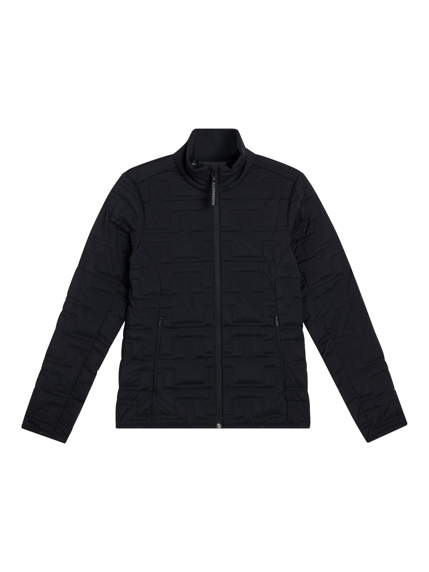Marble Quilted Jacket Dame Black
