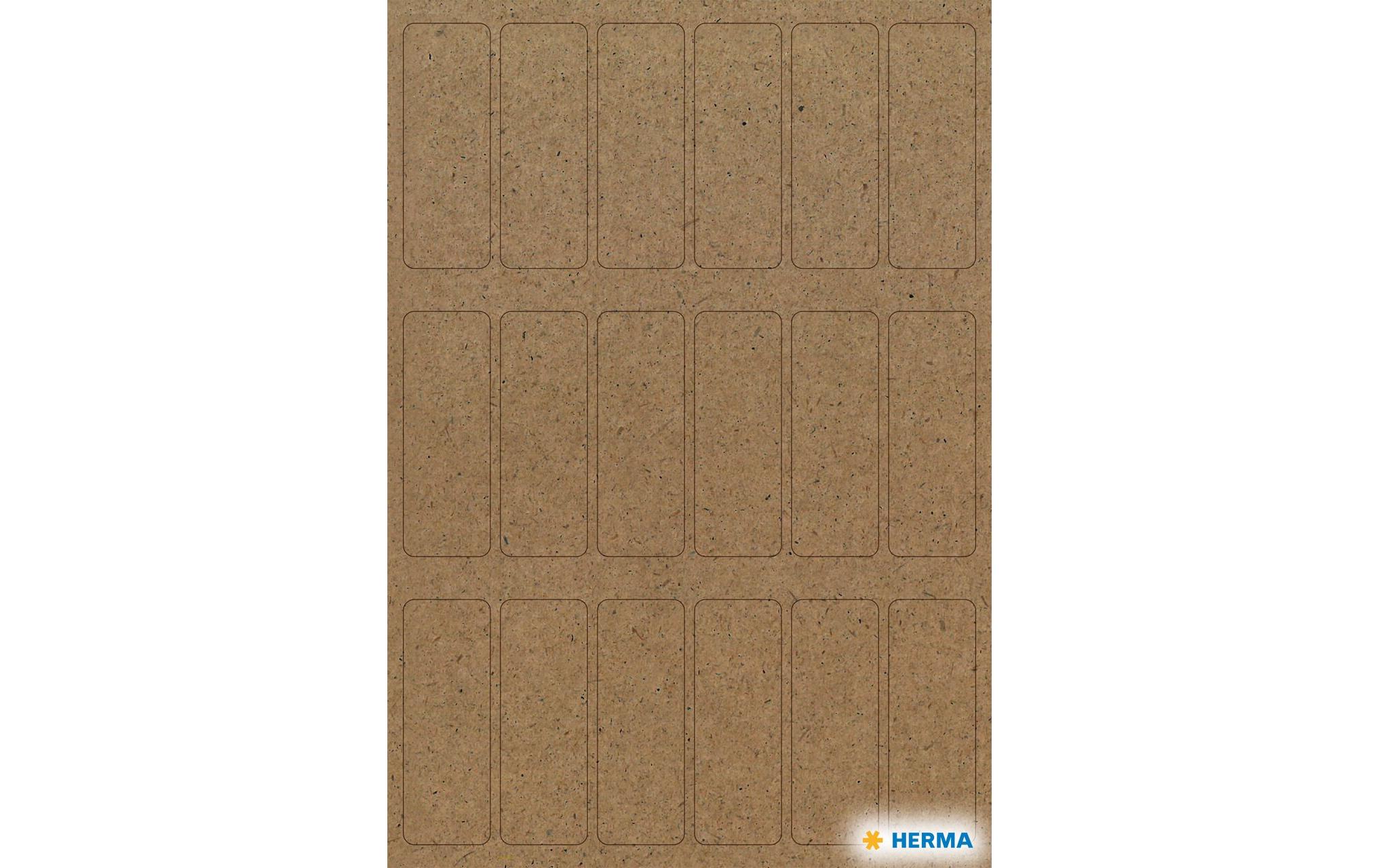 Vielzweck-Etiketten Silphie 12 x 34 mm, 4 BlattHome-Etiketten