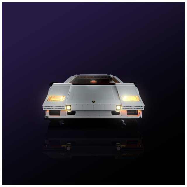 Light My Bricks™ Lamborghini Countach 5000 Quattrovalvole lyskit