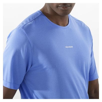 Maillot manches courtes Salomon SHKout Core Bleu Homme