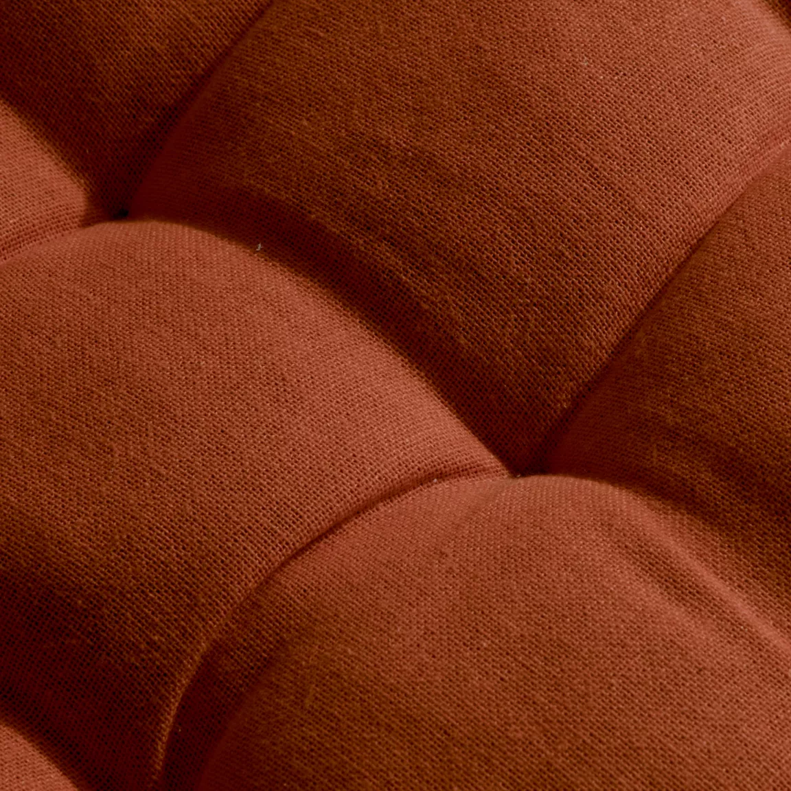 Matelas de sol coton (120 x 60 cm) Pixel Terracotta