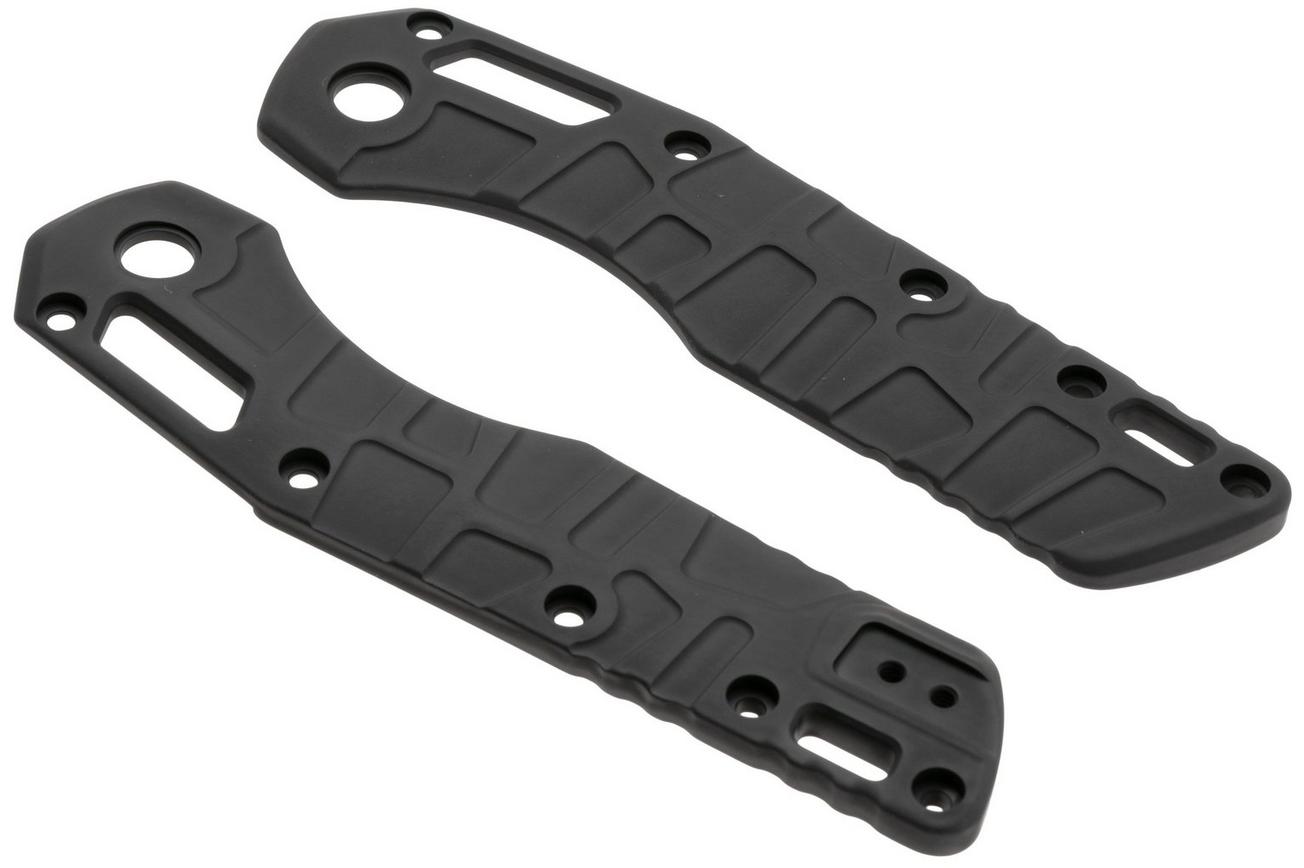 Lex Custom Microtech MSI Standard Issue Scales V2 MMSI2TH190, Black Titanium, handgreepschalen