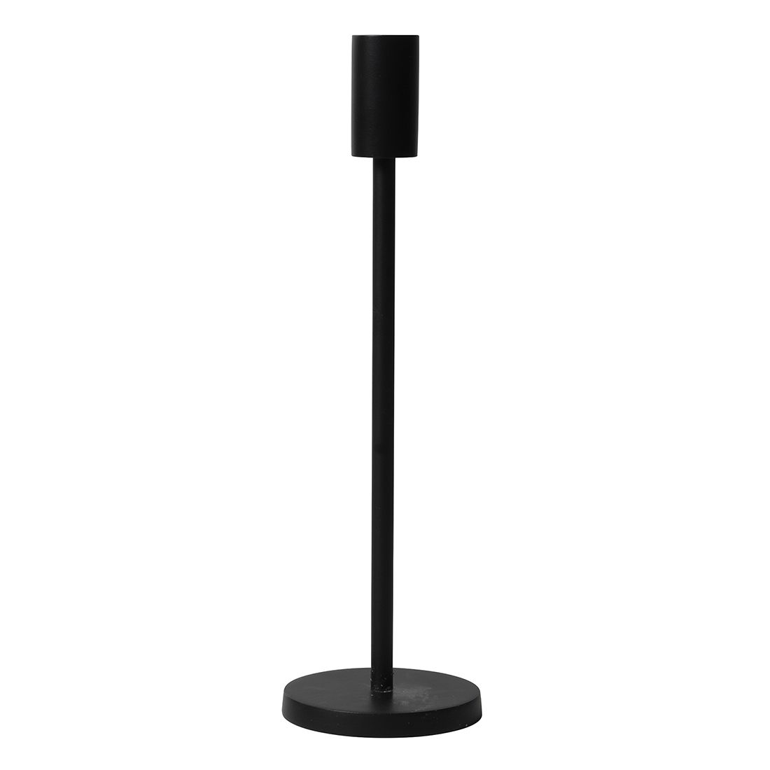 Lysholder Florine sort 30 cm