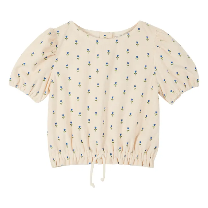 Emile et Ida Sweat Eponge Tulipes | Ecru