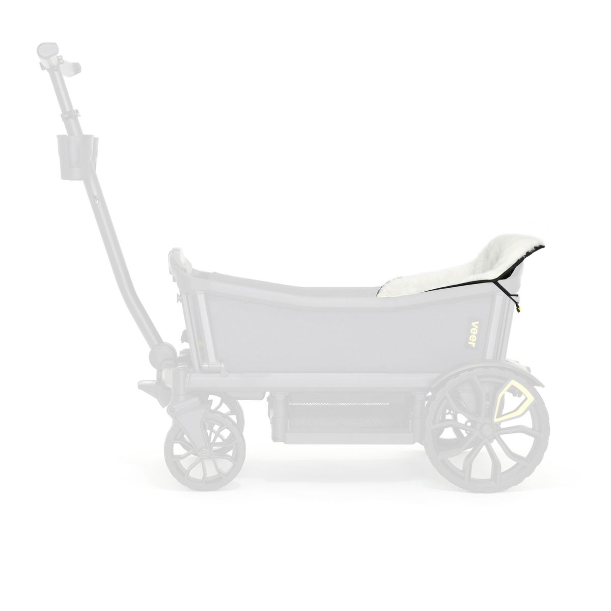 VeerVeer   Cruiser Veganer Lammfell-Sitzeinsatz