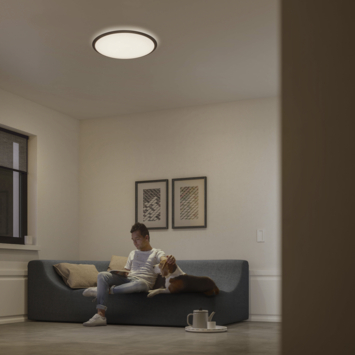 Philips plafonnière Canaval SceneSwitch met geïntegreerd LED