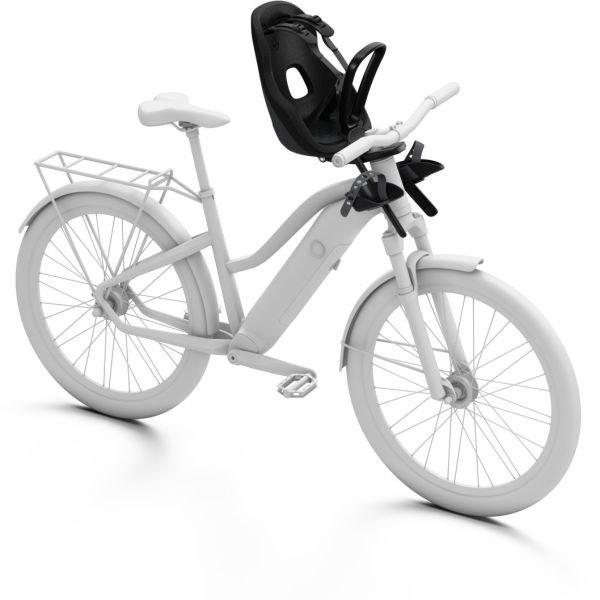 Thule Yepp Nexxt 2 Mini Frontmonteret Barnestol, Midnight Black