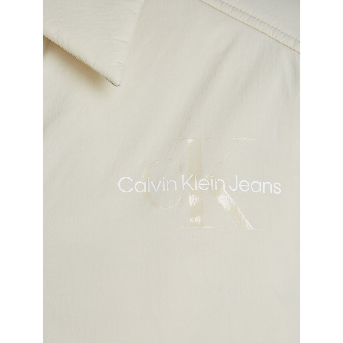 CALVIN KLEIN JEANS<br>Jaqueta reta cropped