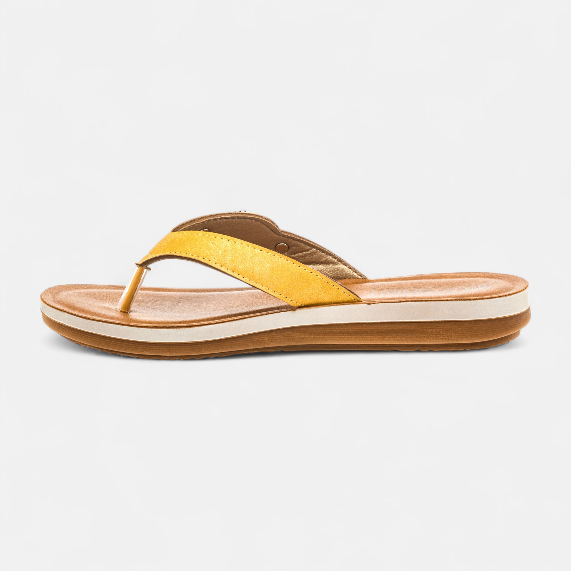 Entre-doigts Femme jaune