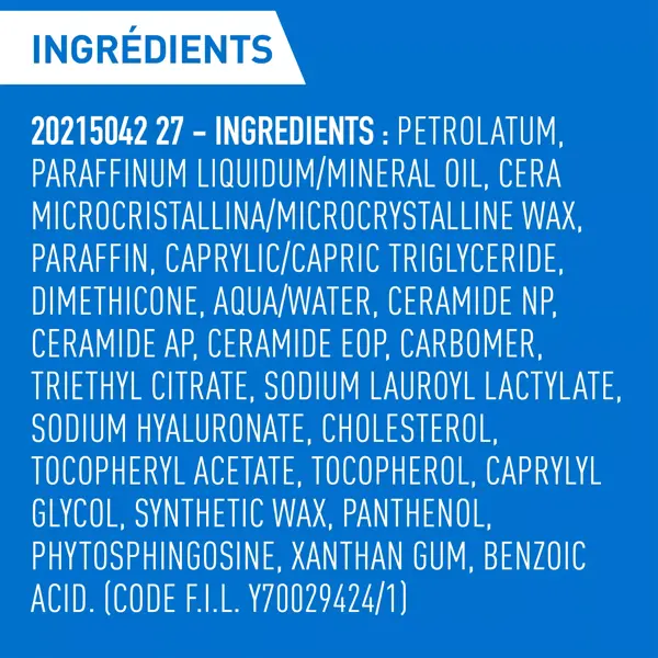 Pomada CeraVe Reparação Intensiva para Rosto e Corpo, Pele Muito Seca, 88ml