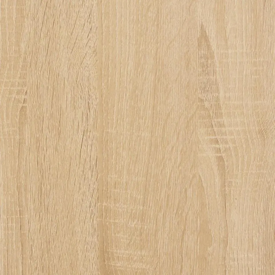 vidaXL - Wandgemonteerd Nachtkastje - Bruin - Bewerkt hout