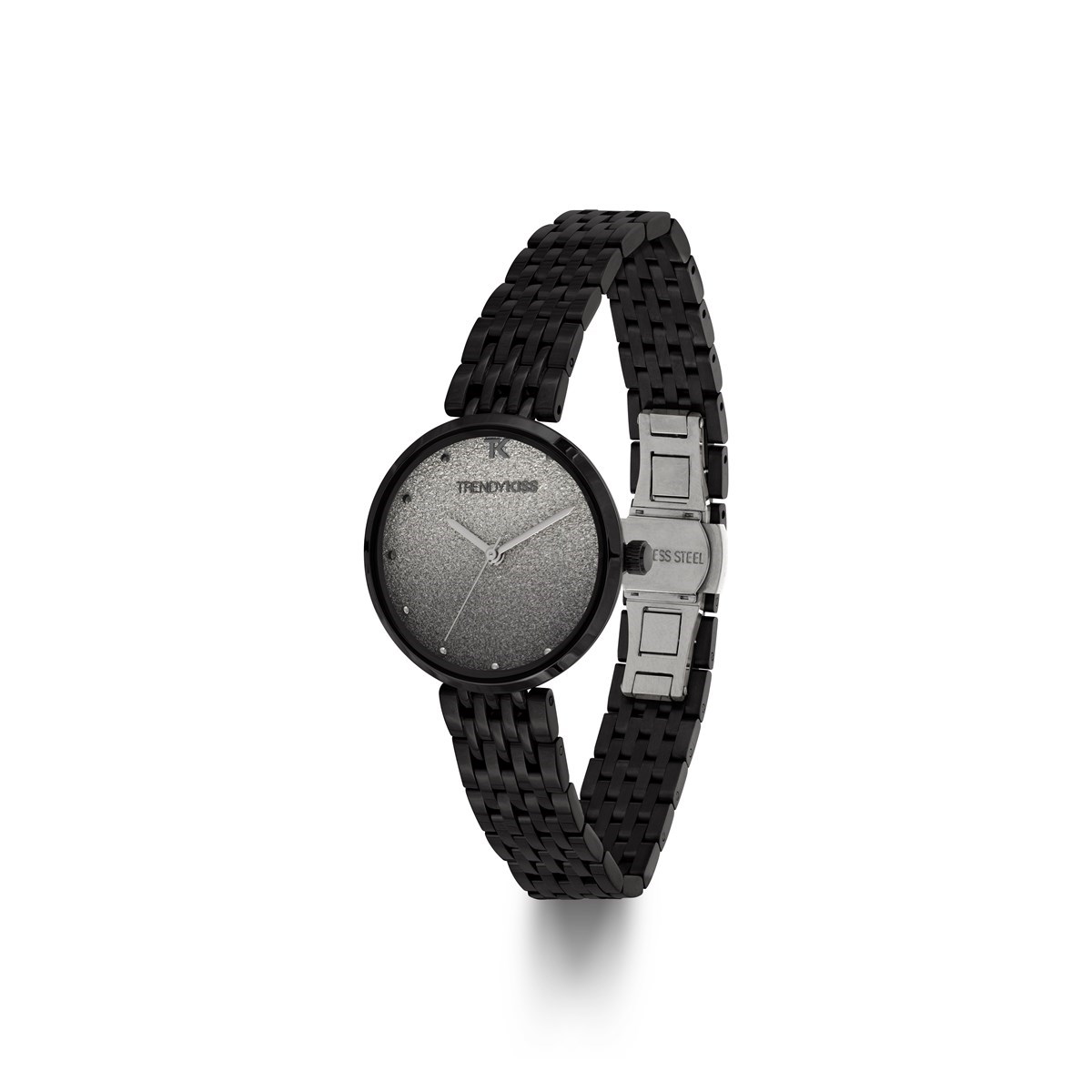 Montre analogique acier inoxydable cadran pailleté AYA
