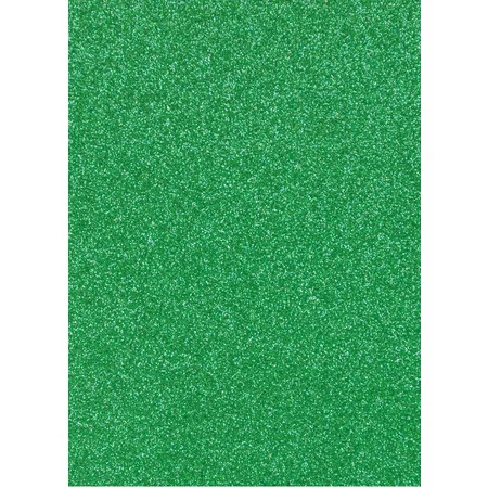 Glorex Glitterpapier maigrün, A4