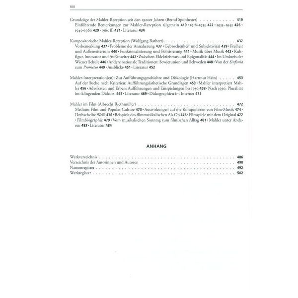 Bärenreiter Mahler-Handbuch