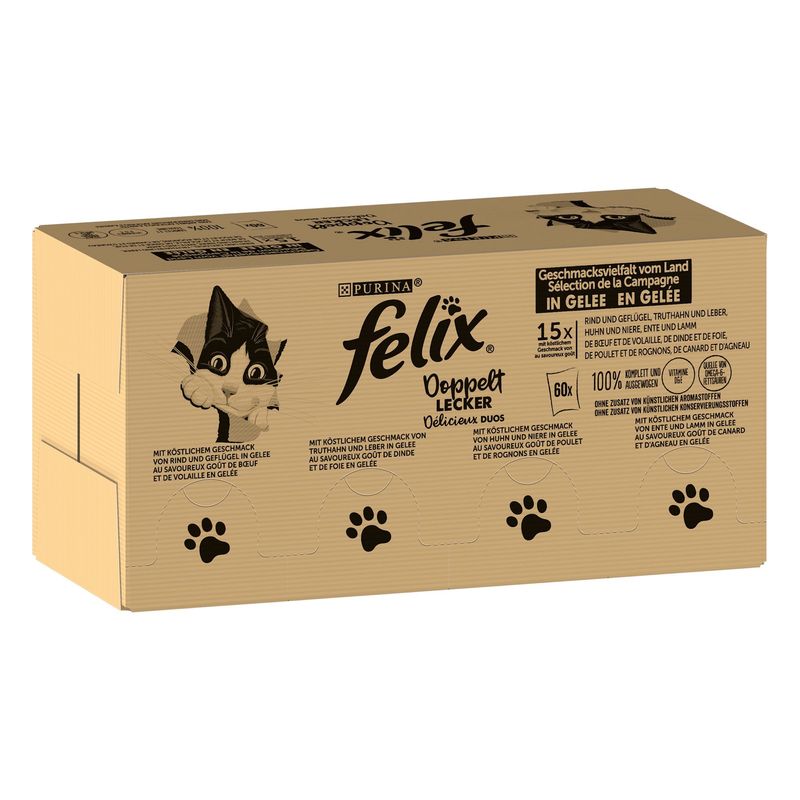 Jumbopack Felix Tendres Effilés 120 x 85 g