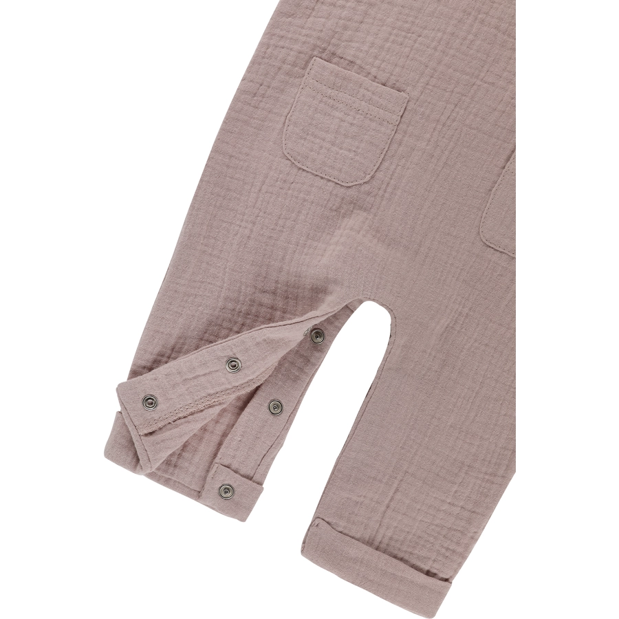 kindsgard Musselin Latzhose himma altrosa