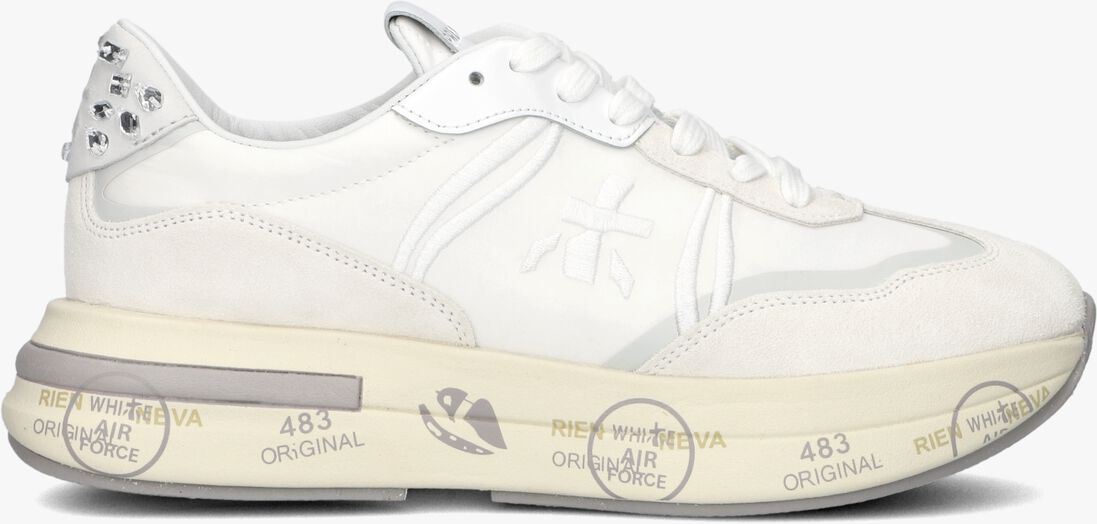 PREMIATA witte premiata lage sneakers cassie