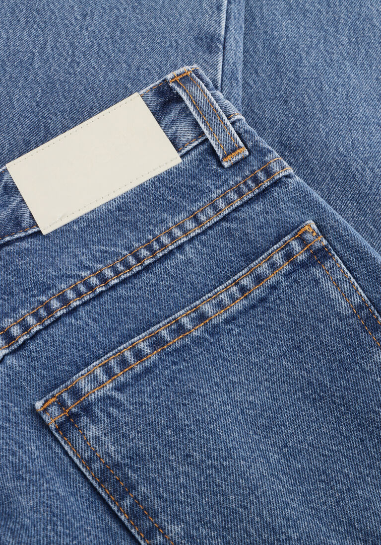 blauwe closed straight leg jeans pedal pusher 1