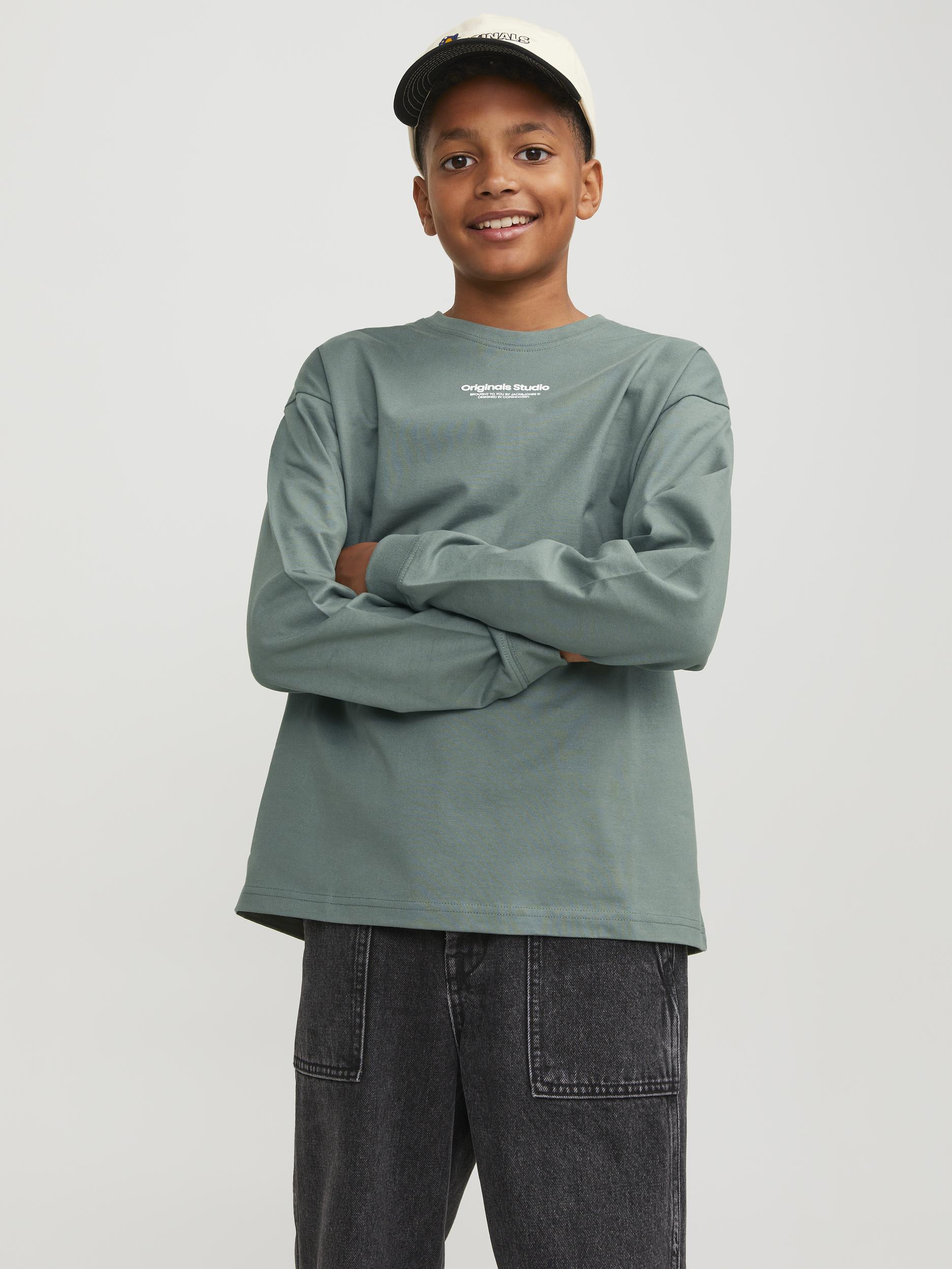 Langarmshirt JORVESTERBRO in laurel wreath