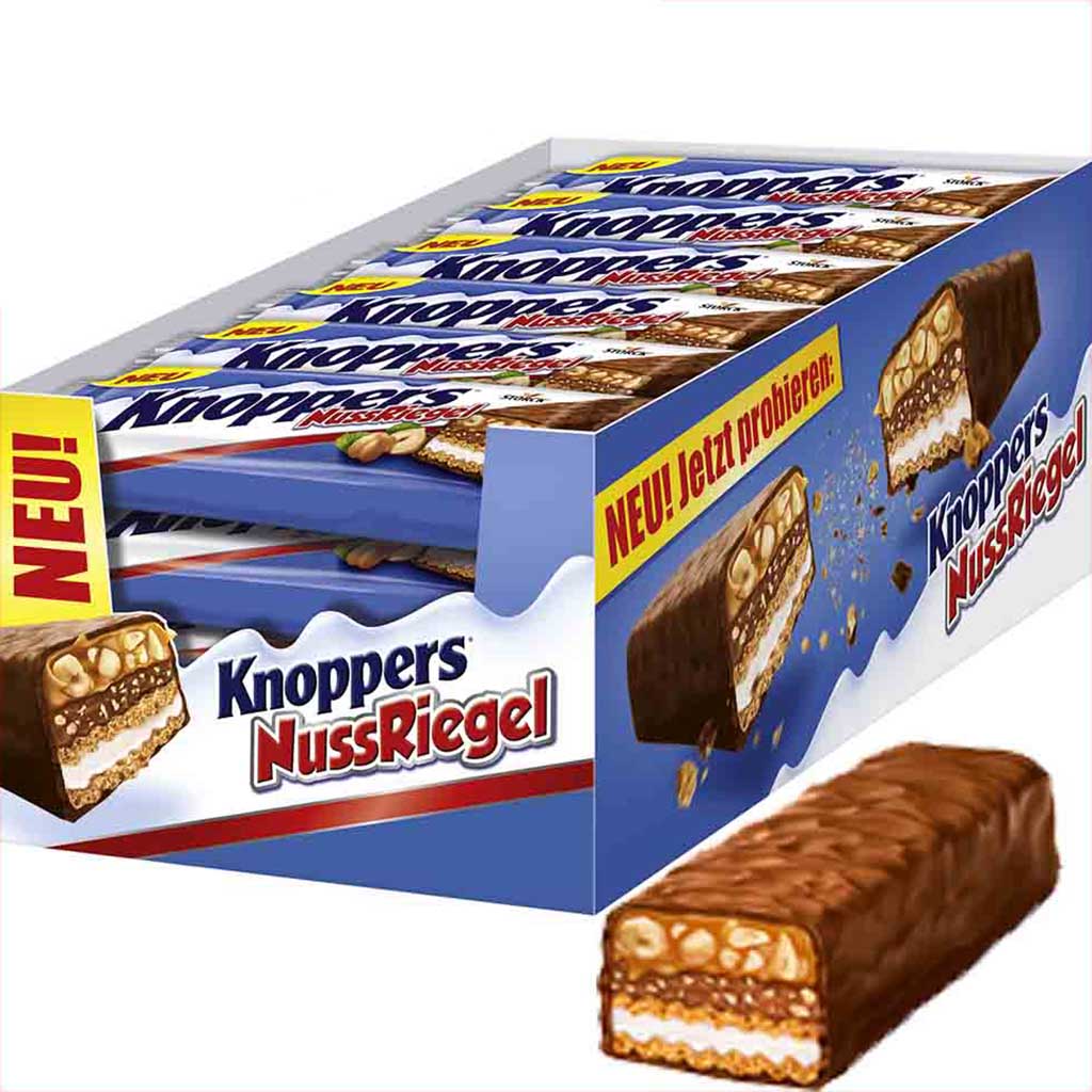 Knoppers Nussriegel 24x 40g=960g MHD:3.3.25