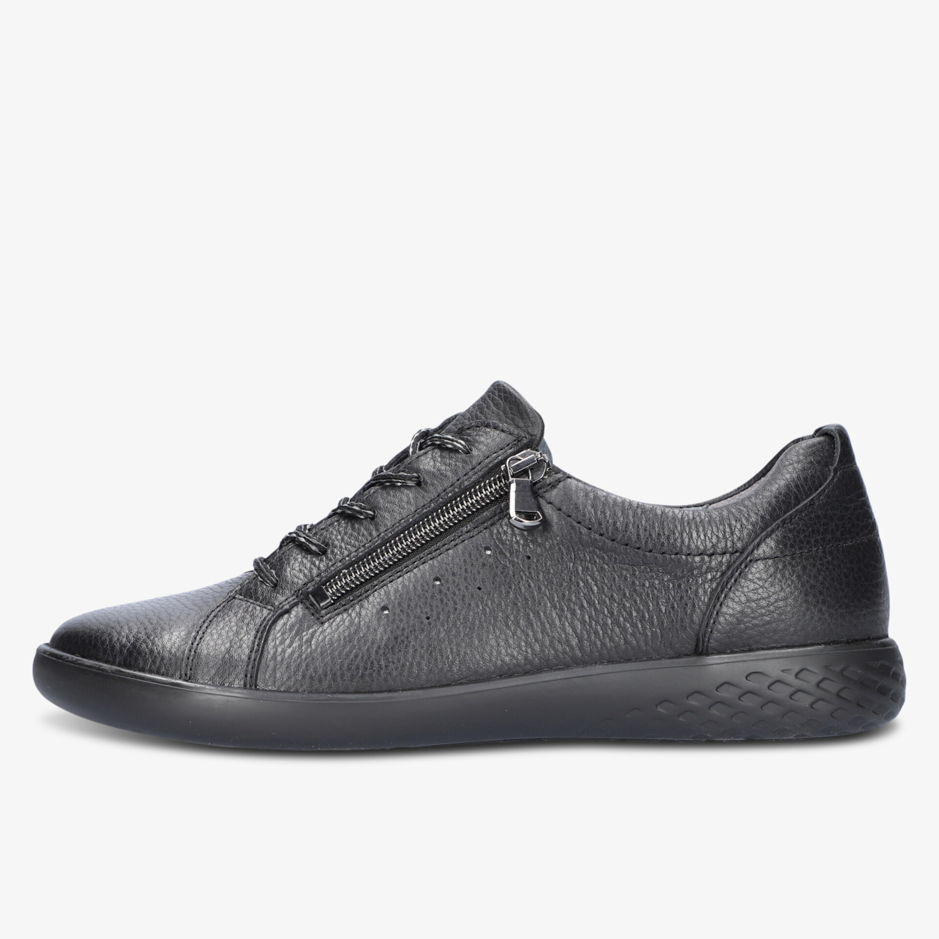 waldläufer Damen Halbschuhe schwarz