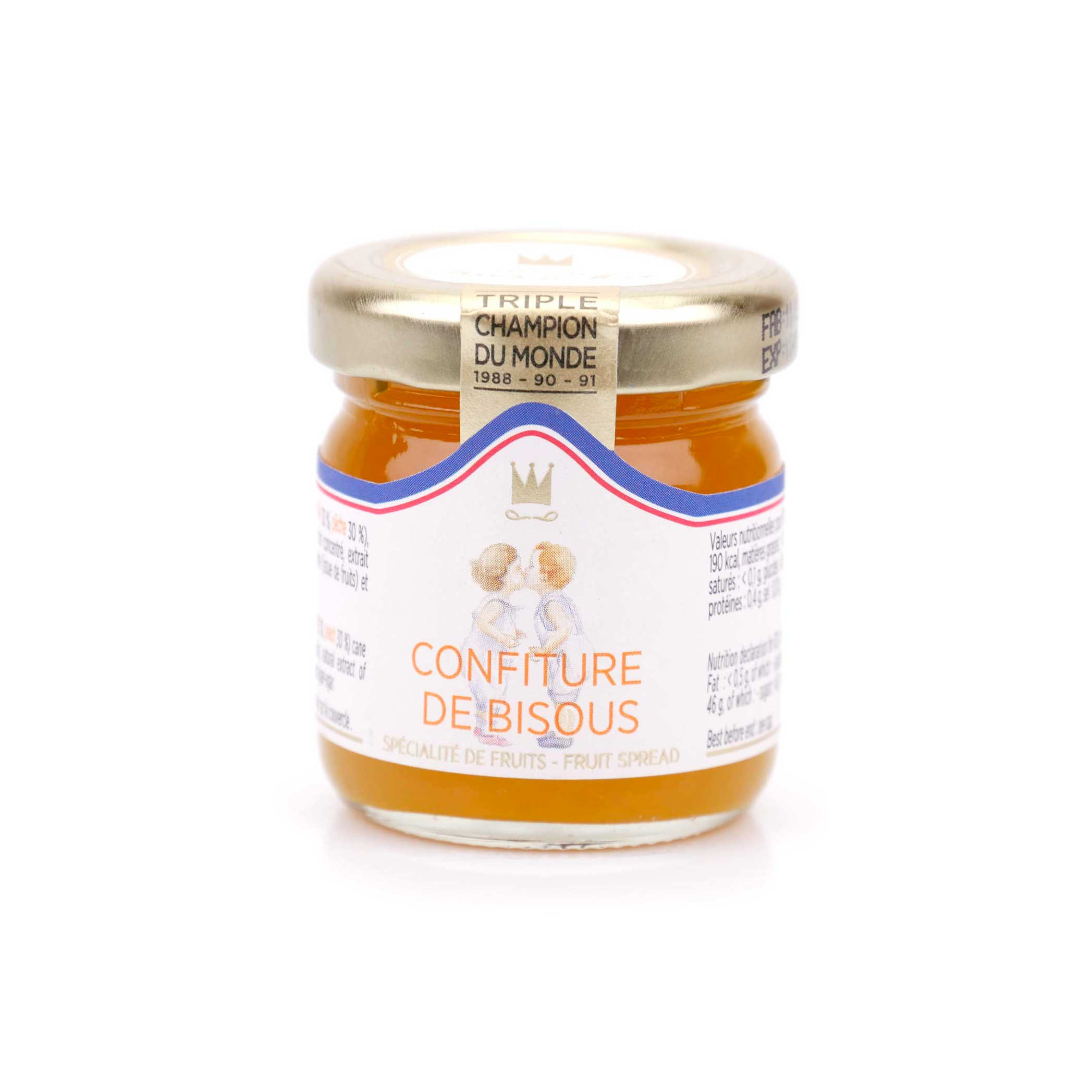 Confiture de bisous (clémentine, pêche) - Francis Miot