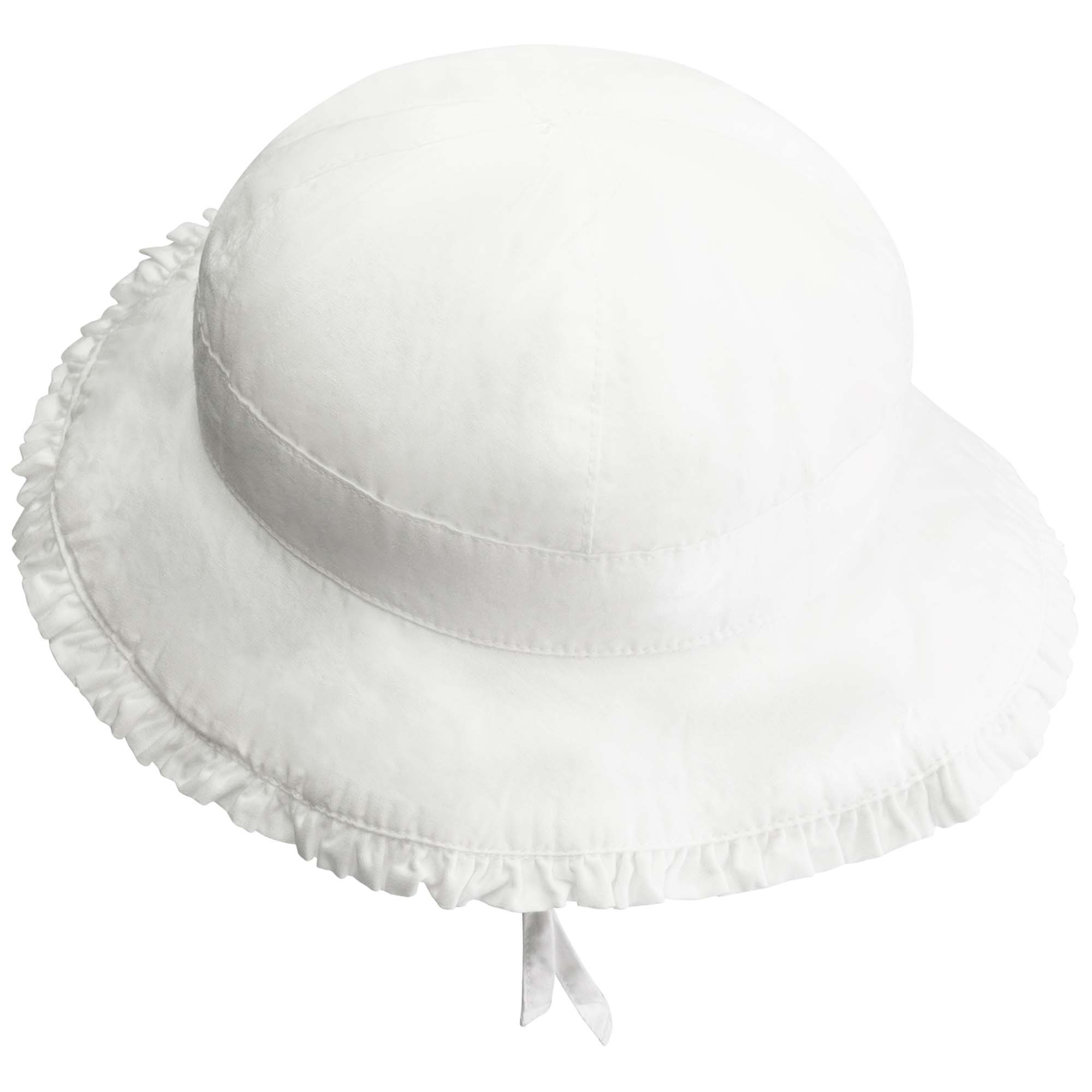 Prénatal zonnehoed   wit