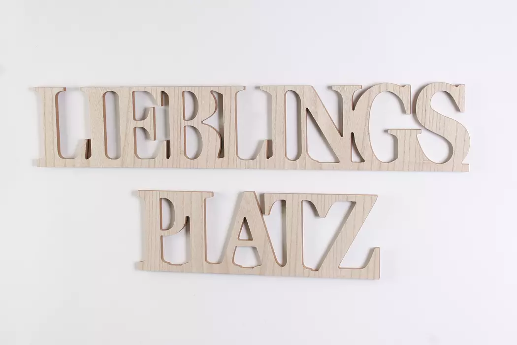 Deko-Objekt Lieblingsplatz