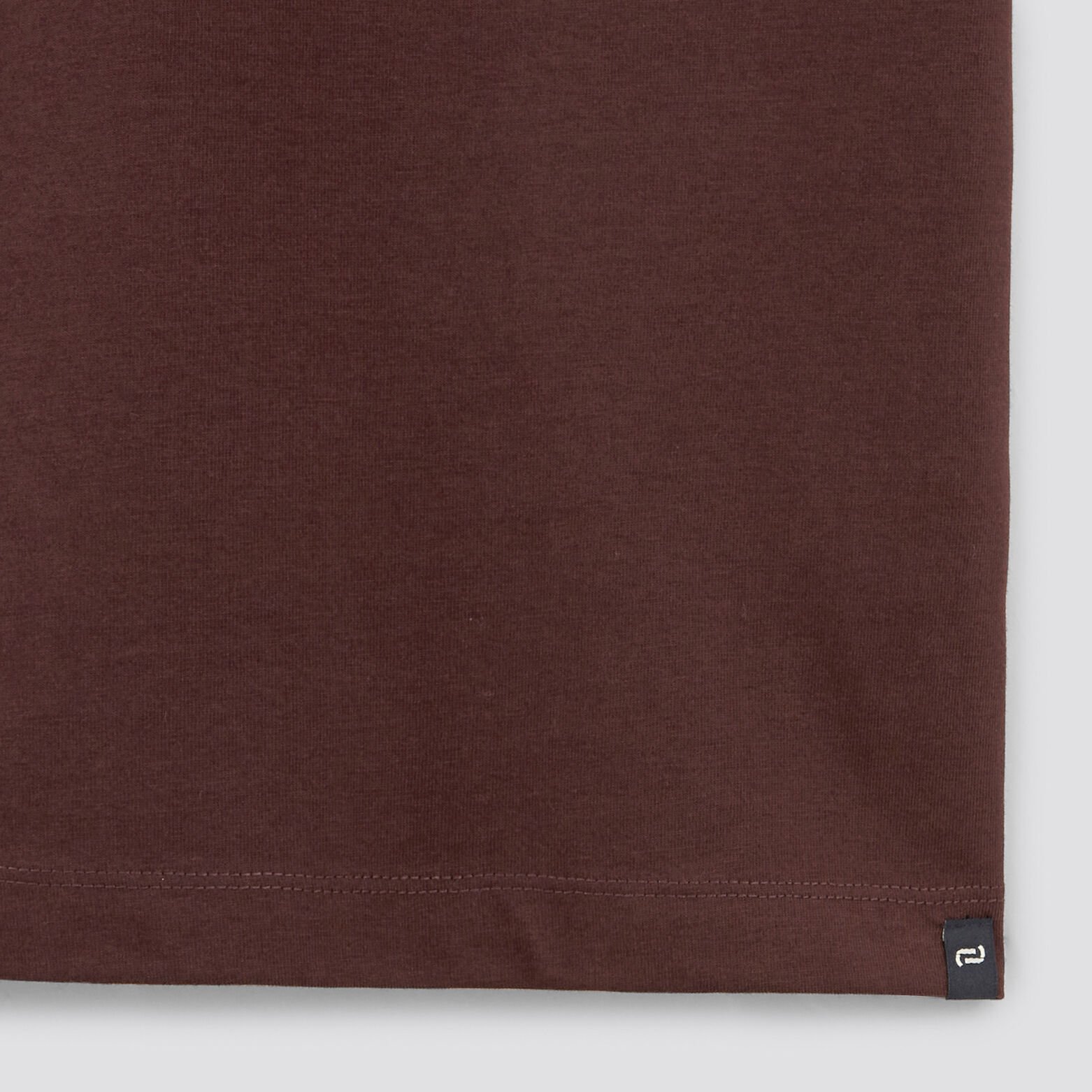 Tee shirt 'le parfait by JULES' coton issu de l'ag Marron