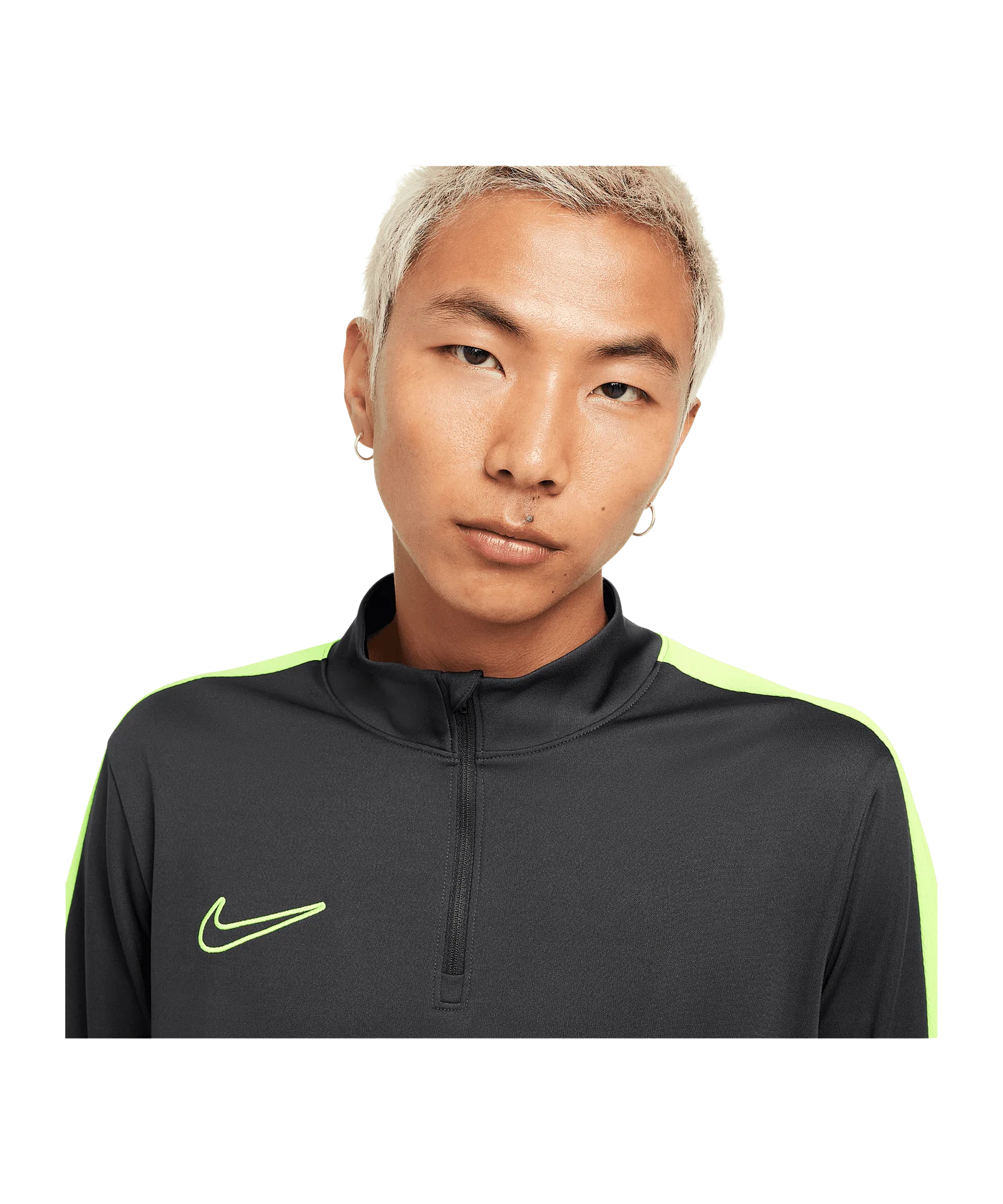 Nike Academy 23 Drill Top Sweatshirt Grau F061