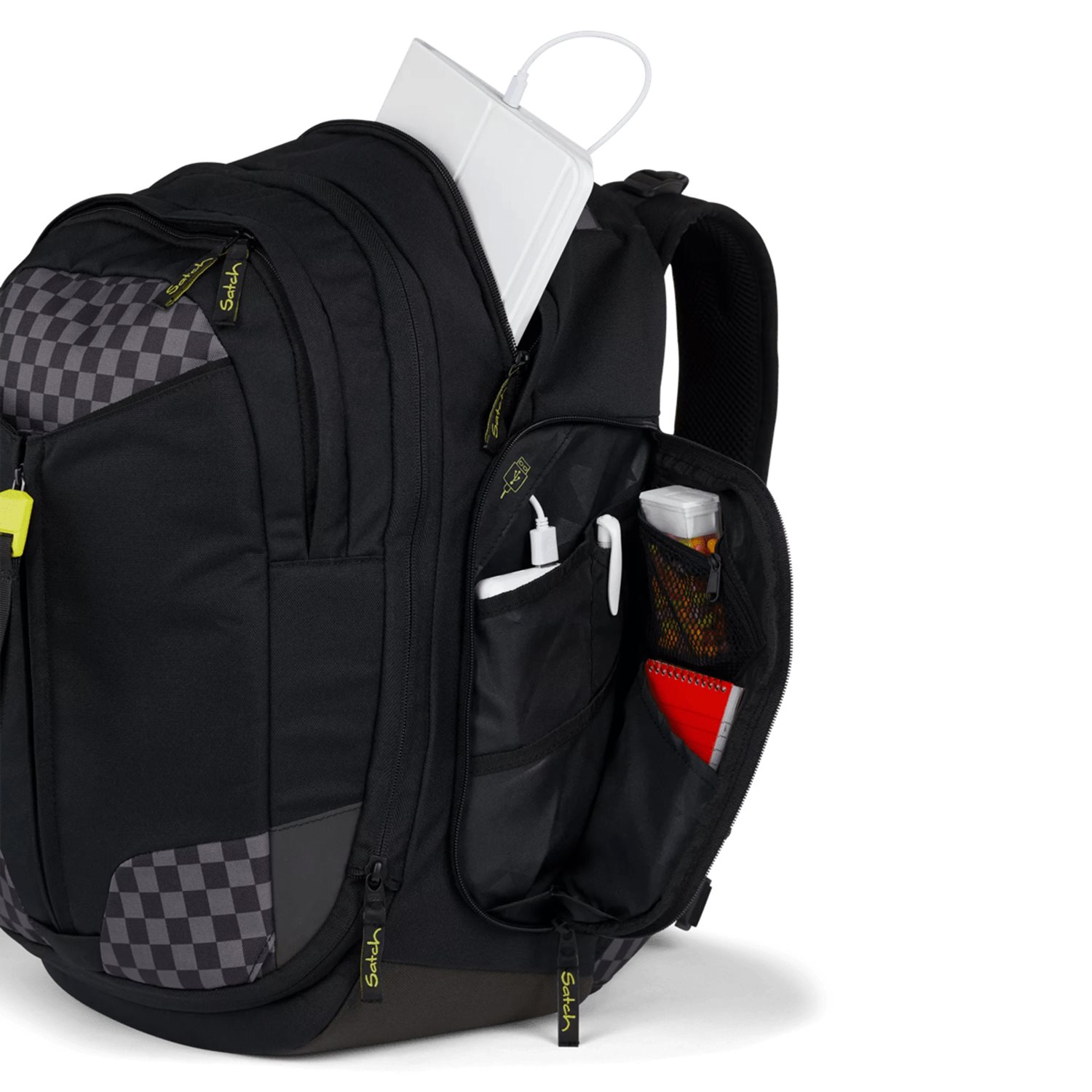 Satch Match School Backpack dark skate