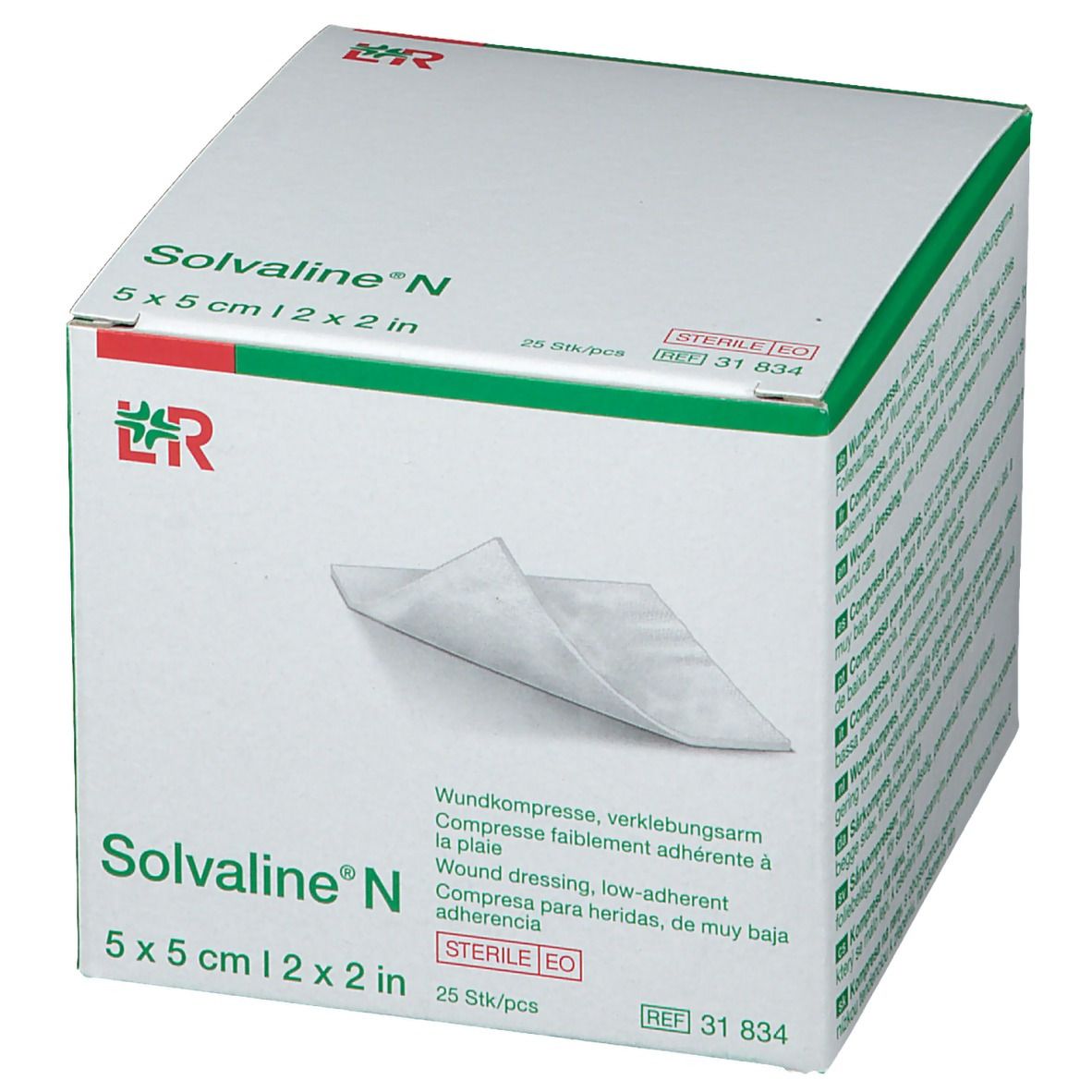 Solvaline® N Wundkompresse, verklebungsarm