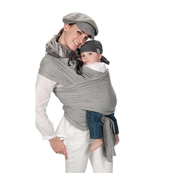 ByKayByKay   Jersey Tragetuch 5.5m grey