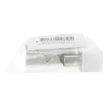OK Coax stekkerset male/female wit