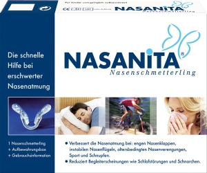 NASANITA Nasenschmetterling