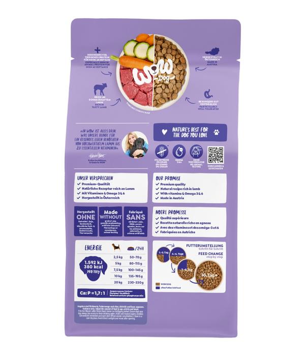 WOW® Trockenfutter für Hunde Mini Adult,