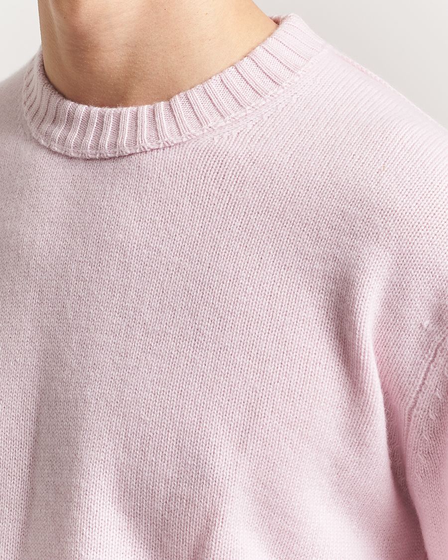 FRAME Cashmere Crewneck Light Pink