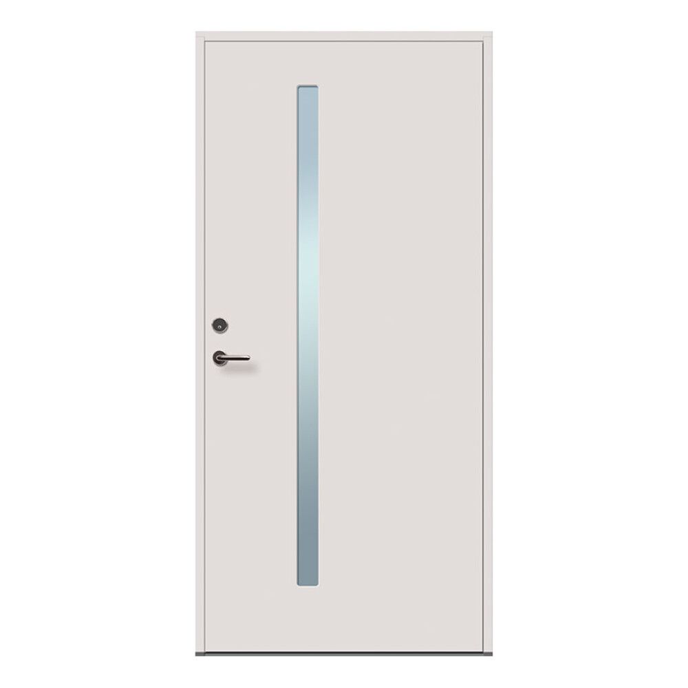 YTTERDØR SOLID ELEMENTS FUNKIS 10X21 VENSTRE M1 HVIT