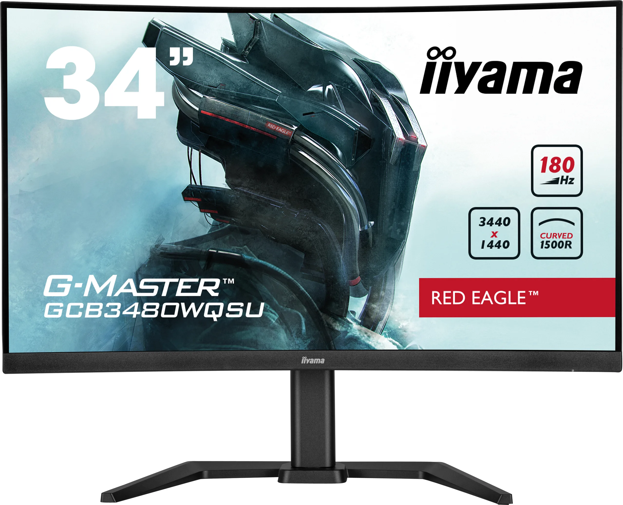 iiyama G-Master GCB3480WQSU-B1 Red Eagle Écrans gaming