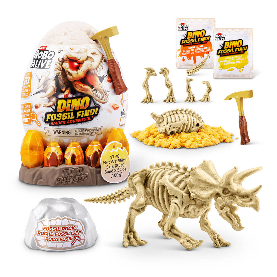Robo Alive dino fossiel amber avontuur