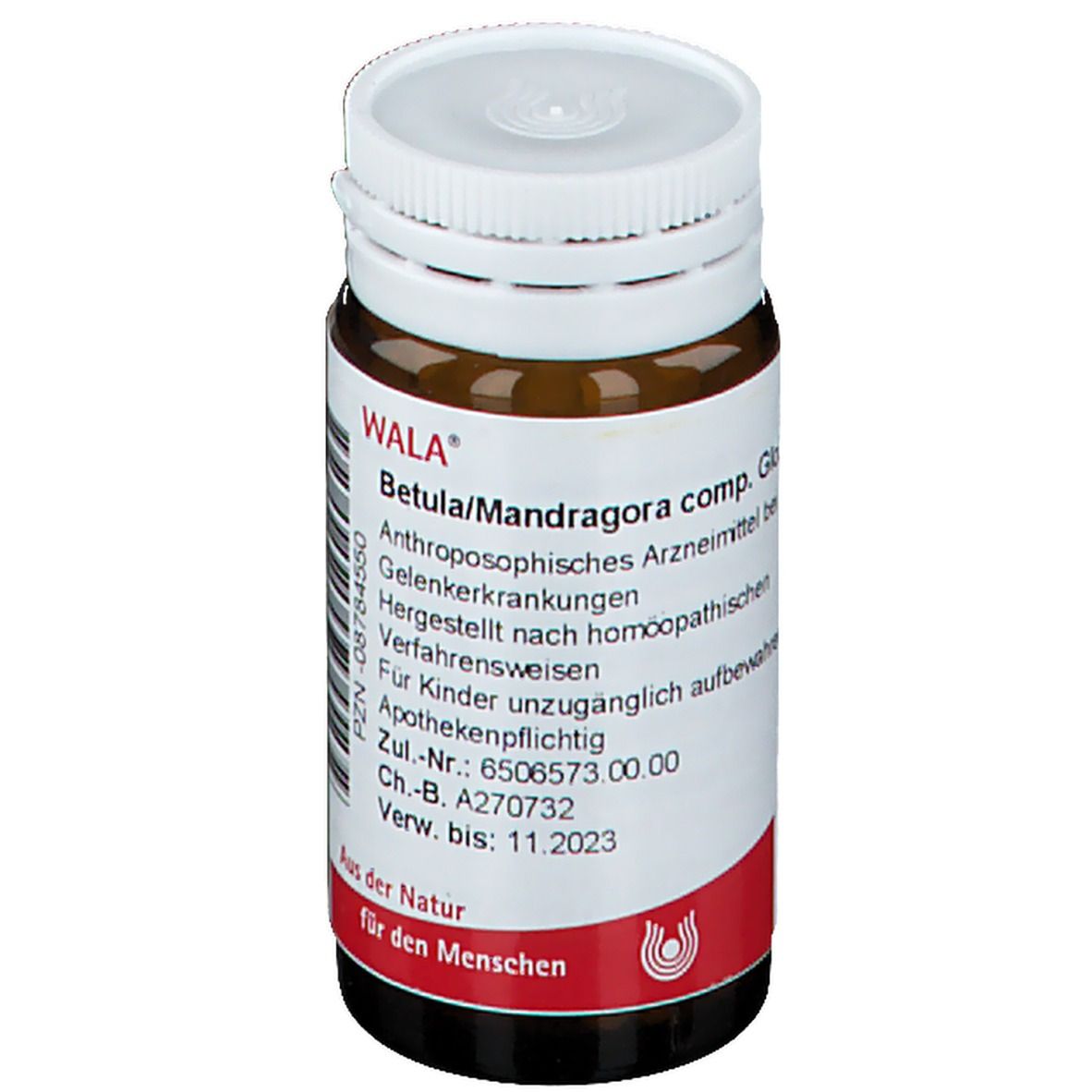 WALA® BETULA/MANDRAGORA Comp. Globuli