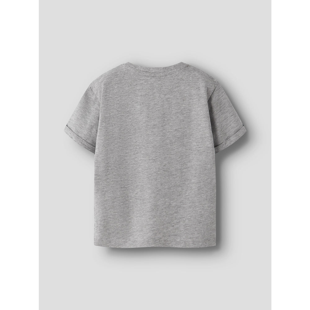 Køb Name It Grey Melange Nmmalik Tonka Ss Nreg Top Cplg